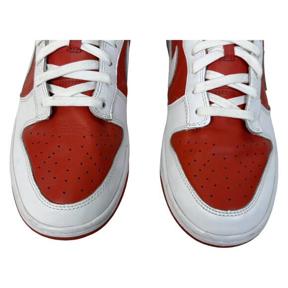 Nike Dunk Low Championship Red 2021 Size 11 Authentic Skateboarding - Picture 6 of 13